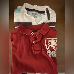 Mossimo Supply Co. set of two short sleeve polos, size small (6/7) boy